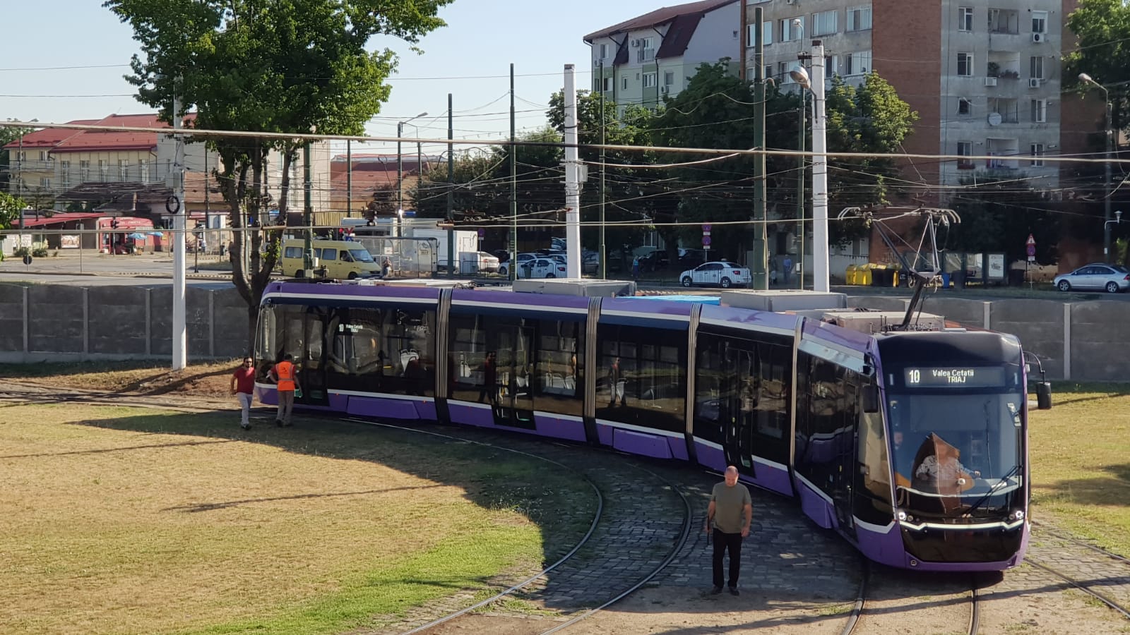 tramvai tehnologizat Timisoara