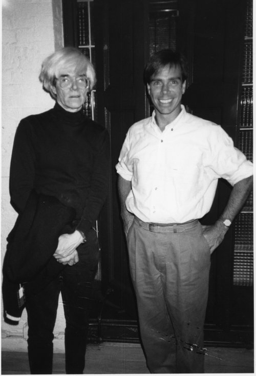 Andy Warhol and Tommy Hilfiger
