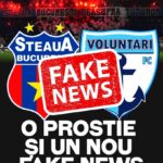 Despre asocierea Steaua cu Voluntari: O prostie și un nou fake news