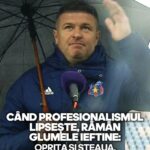 Daniel Oprița merită respect pentru munca sa și pentru caracterul de care a dat dovadă.