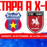 Etapa a X-a: Steaua – CSC Şelimbăr
