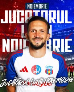 Florin Răsdan, jucătorul lunii noiembrie