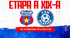 Etapa a XIX-a: Steaua Bucureşti – CSM Slatina