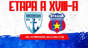 Etapa a XVIII-a: FC Voluntari – Steaua Bucureşti