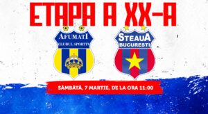Etapa a XX-a: CS Afumaţi – Steaua Bucureşti