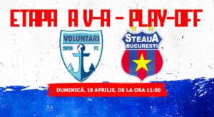 Etapa a V-a, play-off: FC Voluntari – Steaua Bucureşti