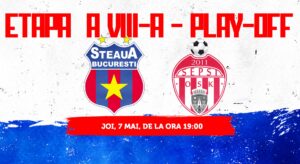 Etapa a VIII-a, play-off: Steaua Bucureşti – Sepsi Sfântu Gheorghe