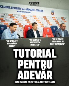 TUTORIAL PENTRU ADEVĂR 📚
