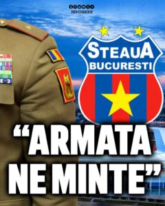 “Armata ne minte”
