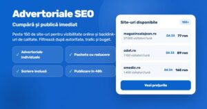 Publicare advertoriale: cum să crești vizibilitatea online și să câștigi încrederea clienților