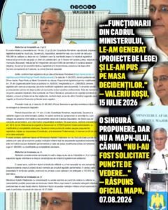 ZERO PROPUNERI DIN PARTEA MApN